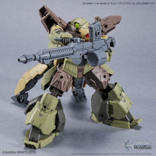 BANDAI "30 MINUTES MISSIONS" 30MM 1:144 bEXM-29 Gardo Nova [Brown] - Image 5