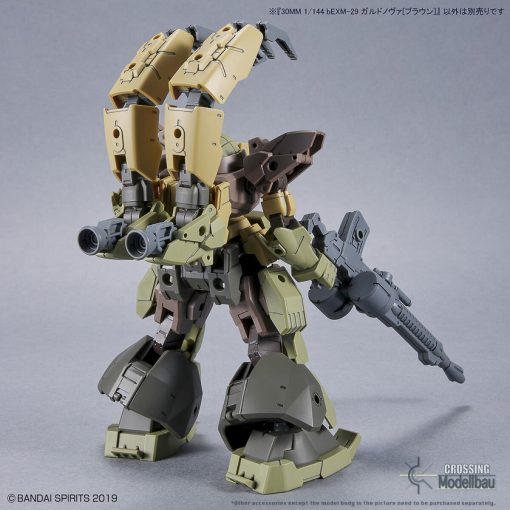 BANDAI "30 MINUTES MISSIONS" 30MM 1:144 bEXM-29 Gardo Nova [Brown] - Image 9