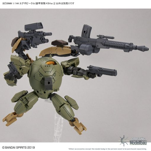 BANDAI "30 MINUTES MISSIONS" 30MM 1:144 Extended Armament Vehicle (Armored Assault Mecha Ver.) - Image 9