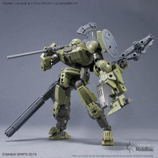 BANDAI "30 MINUTES MISSIONS" 30MM 1:144 bEXM-28 REVEROVA[GREEN] - Image 8
