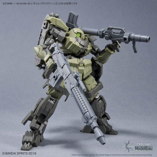 BANDAI "30 MINUTES MISSIONS" 30MM 1:144 bEXM-28 REVEROVA[GREEN] - Image 11