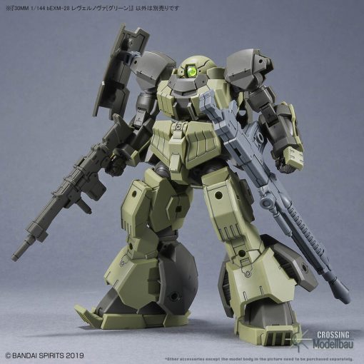 BANDAI "30 MINUTES MISSIONS" 30MM 1:144 bEXM-28 REVEROVA[GREEN] - Image 10