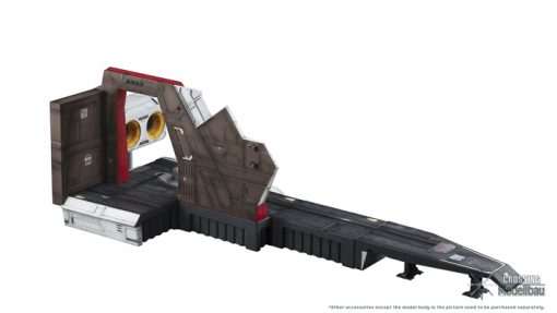 Megahouse Realistic Model Series: Mobile Suit Zeta Gundam - 1/144 HGUC Argama Catapult Deck - Image 4