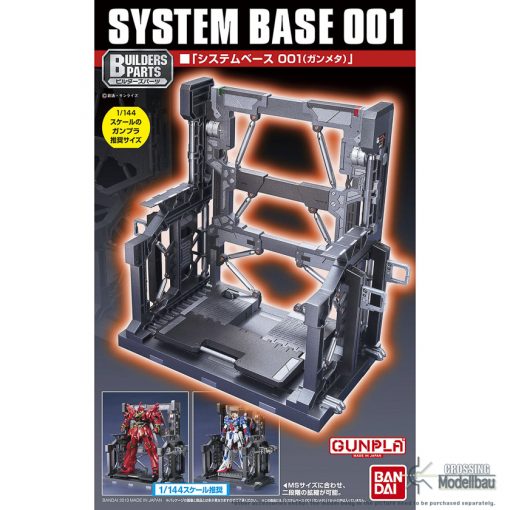 Bandai Builder's Parts System Base 001 (Gunmetal)
