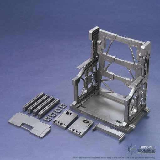 Bandai Builder's Parts System Base 001 (Gunmetal) - Image 2