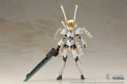 Kotobukiya Full Action Plastic Model Kit 1:1 "FRAME ARMS GIRL" GOURAI-KAI Ver.2 SAMURAI Form - Image 5