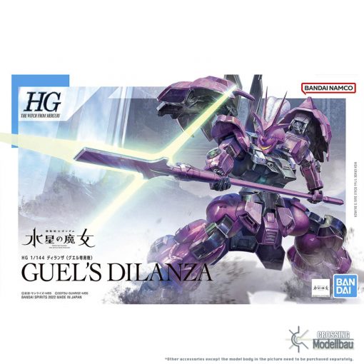 BANDAI "Gundam The Witch from Mercury" HG 1:144 Guel's Dilanza