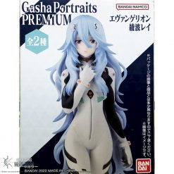 BANDAI Candy "Neon Genesis Evangelion" Gasha Portraits Premium Rei Ayanami (approx. 125mm tall)