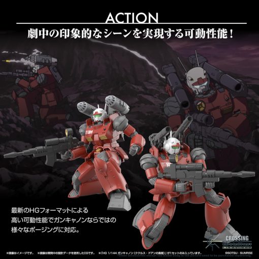 #COMING SOON#BANDAI  HG 1:144 Model Kit "Cucuruz Doan's Island" Guncannon (Cucuruz Doan's Island Version) - Image 7