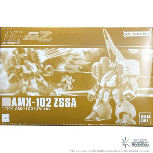 PREMIUM BANDAI "Gundam Z" HG 1:144 ZZ ZSSA AMX-102