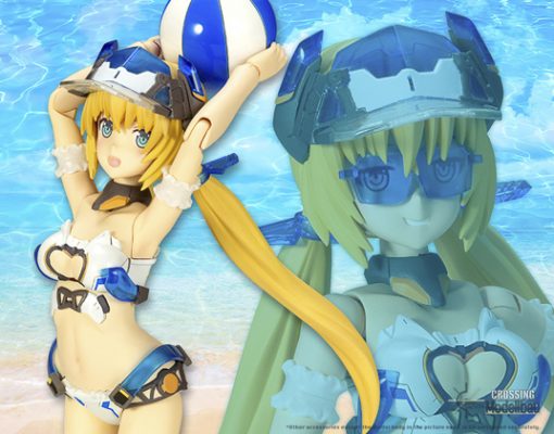 Kotobukiya Model Kit 1:1 "FRAME ARMS GIRL"HRESVELGR=ATER Summer Vacation Ver.