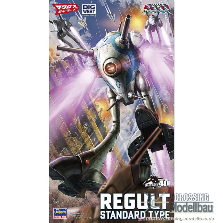 Hasegawa "The Super Dimension Fortress Macross" 1:72 Regult (standard mass production type)