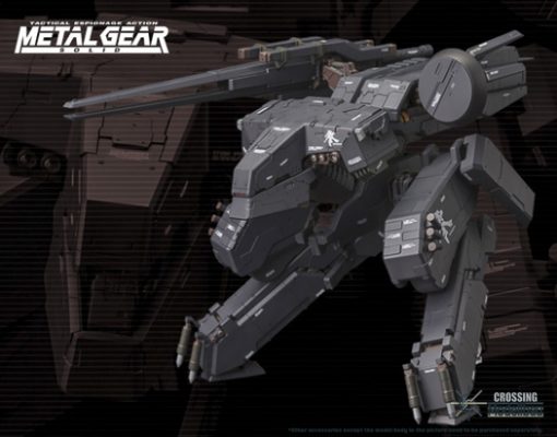 KOTOBUKIYA "Metal Gear Solid" Plastic Model Kit 1:100 Metal Gear Rex Black Ver. 22 cm