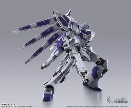 BANDAI Tamashii Metal Build RX-93-ν2 Hi-ν Gundam Figure - Image 20