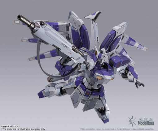 BANDAI Tamashii Metal Build RX-93-ν2 Hi-ν Gundam Figure - Image 19