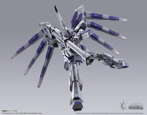 BANDAI Tamashii Metal Build RX-93-ν2 Hi-ν Gundam Figure - Image 16