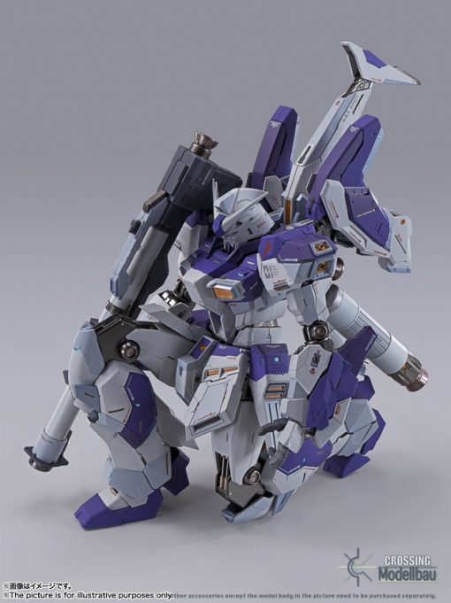 BANDAI Tamashii Metal Build RX-93-ν2 Hi-ν Gundam Figure - Image 8