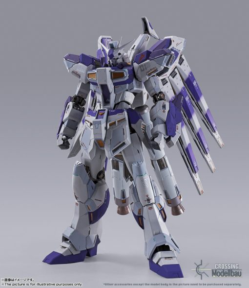 BANDAI Tamashii Metal Build RX-93-ν2 Hi-ν Gundam Figure - Image 2
