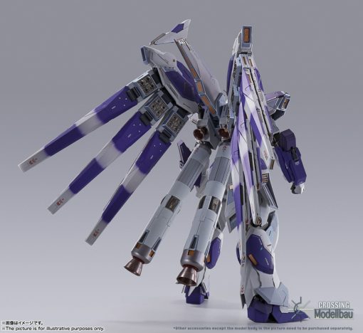 BANDAI Tamashii Metal Build RX-93-ν2 Hi-ν Gundam Figure - Image 4