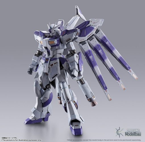 BANDAI Tamashii Metal Build RX-93-ν2 Hi-ν Gundam Figure - Image 3