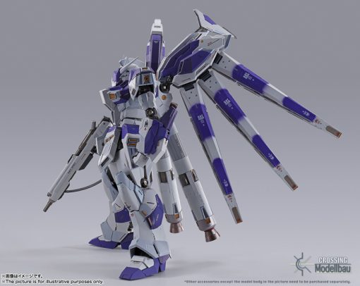 BANDAI Tamashii Metal Build RX-93-ν2 Hi-ν Gundam Figure - Image 7