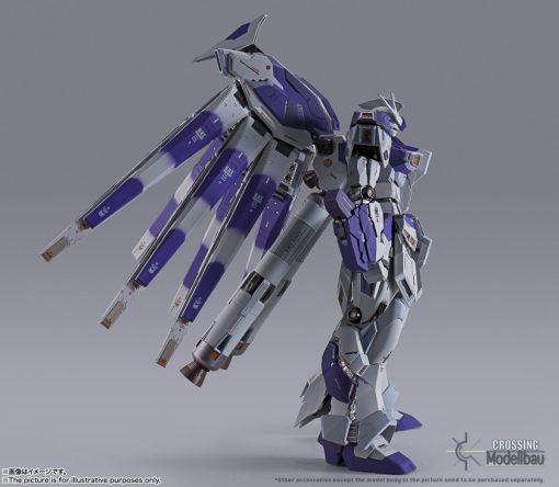 BANDAI Tamashii Metal Build RX-93-ν2 Hi-ν Gundam Figure - Image 6