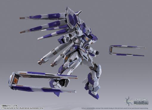 BANDAI Tamashii Metal Build RX-93-ν2 Hi-ν Gundam Figure - Image 11