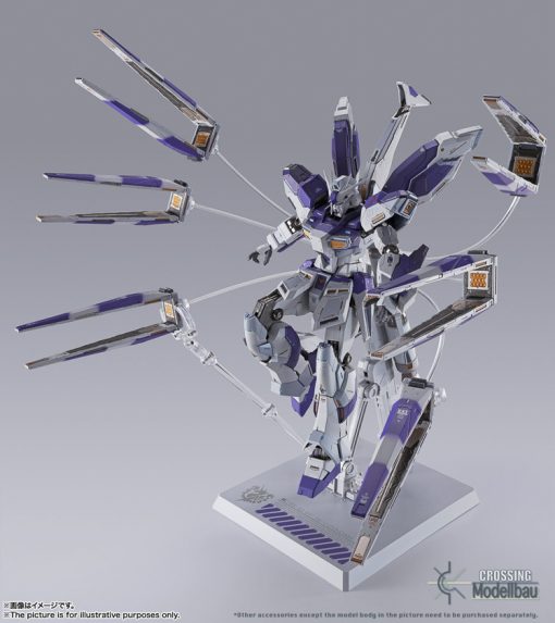 BANDAI Tamashii Metal Build RX-93-ν2 Hi-ν Gundam Figure - Image 10