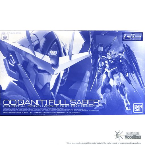 <strong> HOT! </strong> PREMIUM BANDAI"Mobile Suit Gundam OO" RG 1:144 OO QAN[T] Full Saber