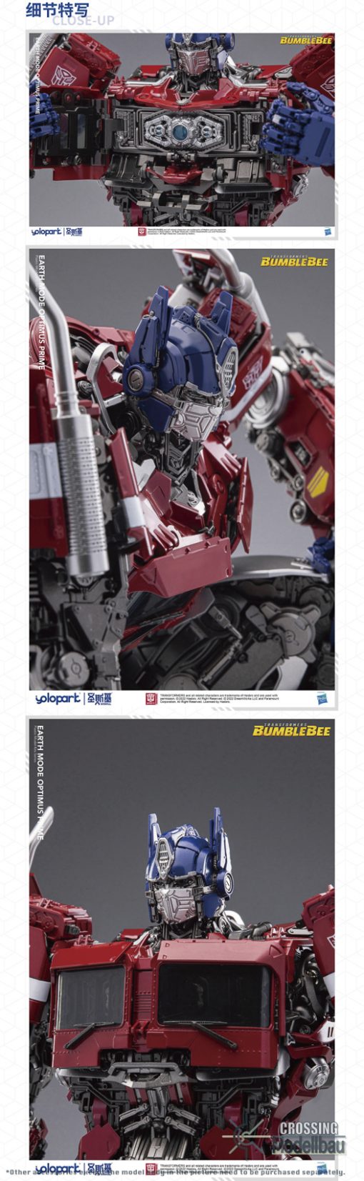 Yolopark/SOSKILL "Transformers Bumblebee" Earth Mode Optimus Prime - Image 5