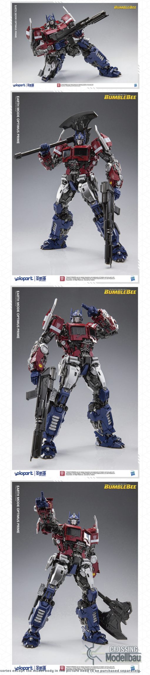 Yolopark/SOSKILL "Transformers Bumblebee" Earth Mode Optimus Prime - Image 3