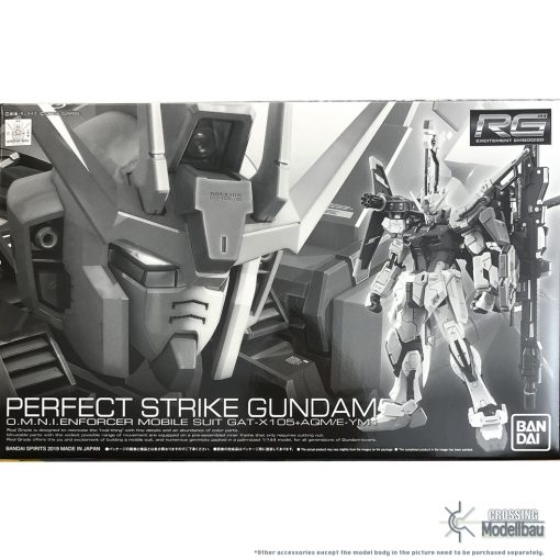 <strong> HOT! </strong>  PREMIUM BANDAI "Mobile Suit Gundam Seed" RG 1:144 Perfect Strike Gundam