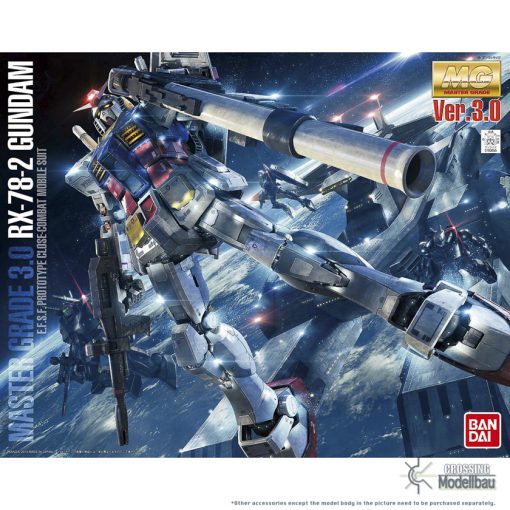 BANDAI "The Mobile Suit Gundam" MG 1:100  RX-78-2 Gundam Ver.3.0