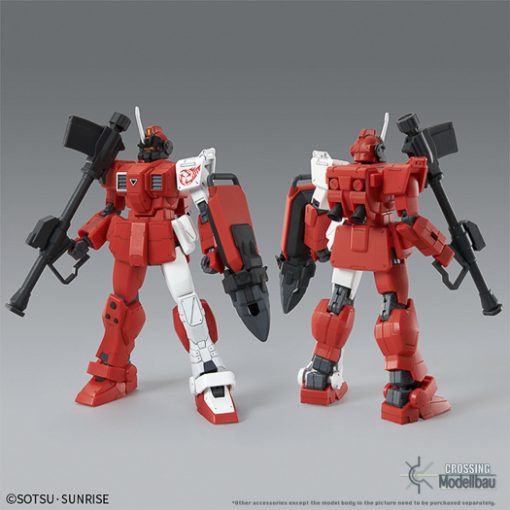 PREMIUM BANDAI "Ms Gundam" HG 1:144 Red Giant 03rd Ms Team Set - Image 2