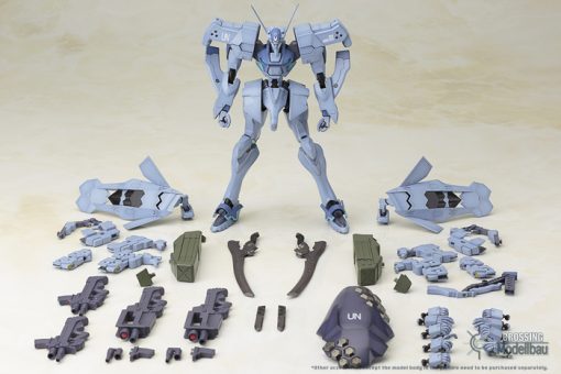 Kotobukiya Model Kit "Muv-Luv Alternative" SHIRANUI ISUMI VALKYRIES FULL OPTION SET 18cm - Image 5
