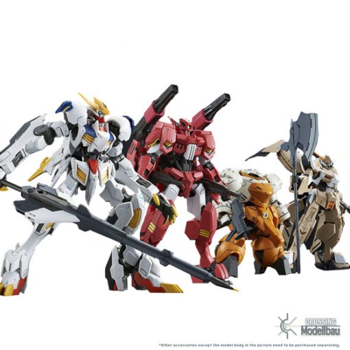 PREMIUM BANDAI "IRON BLOODED ORPHANS" HG 1:144  Tekadan Complete Set - Image 4