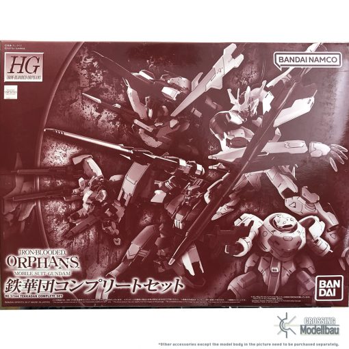 PREMIUM BANDAI "IRON BLOODED ORPHANS" HG 1:144  Tekadan Complete Set