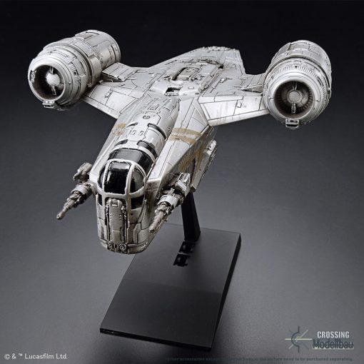 BANDAI "STAR WARS-The Mandalorian" 1:144 Plastic Model Kit Vehicle model 018 Razor Crest - Image 2