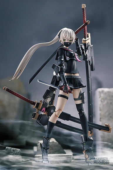 MaxFactory "Heavily Armed High School Girls" PLAMAX Figure HH-01 Ichi 17 cm - Image 4