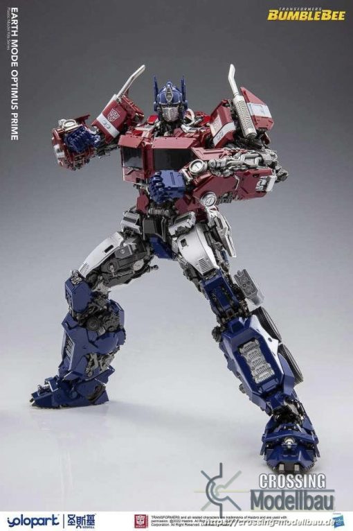 [Pre-Order]ETA:02/2025<br>Yolopark "Transformers Bumblebee" Plastic Model Kit Earth Mode Optimus Prime 30cm - Image 7