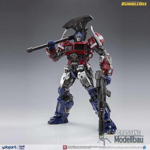 [Pre-Order]ETA:02/2025<br>Yolopark "Transformers Bumblebee" Plastic Model Kit Earth Mode Optimus Prime 30cm - Image 4