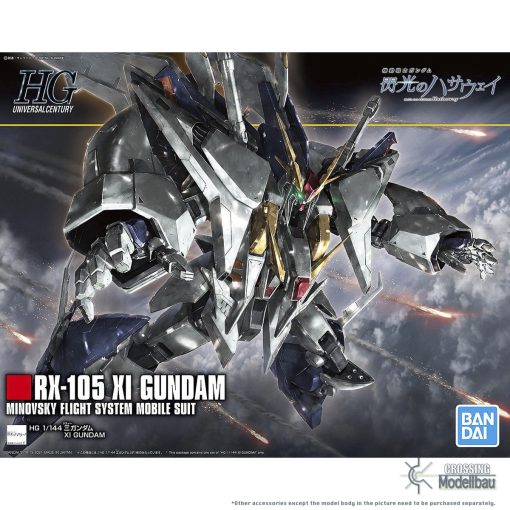 BANDAI HG 1:144 "Mobile Suit GUNDAM Hathaway" RX-105 XI Gundam