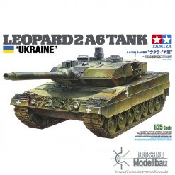 Tamiya 1:35 Leopard 2A6 Tank “Ukrainian Army”