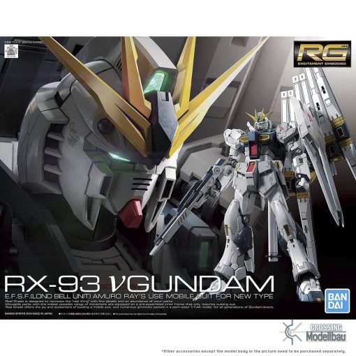 #Coming Soon# ETA:03/2025<br>Bandai RG 1:144 Model Kit RG32 RX-93 ν Gundam