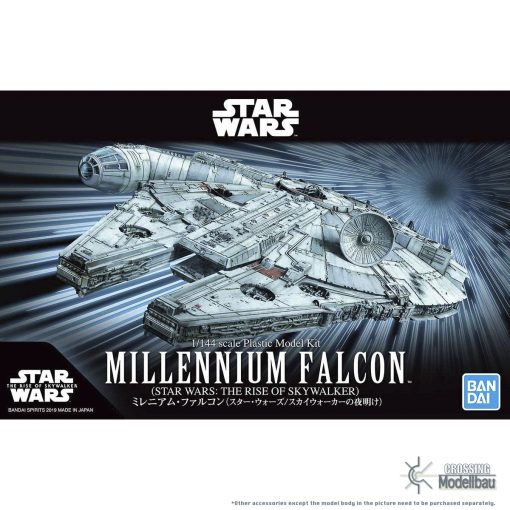 BANDAI 1:144 Plastic Model Kit "STAR WARS-The Rise Of Skywalker" Millennium Falcon