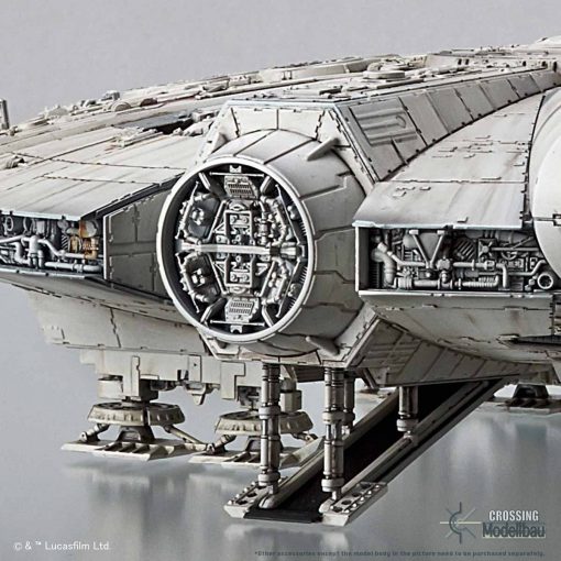 BANDAI 1:144 Plastic Model Kit "STAR WARS-The Rise Of Skywalker" Millennium Falcon - Image 5