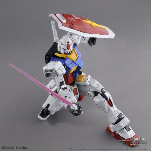 Bandai PG UNLEASHED 1:60 Model Kit Gundam MS Gundam RX-78-2 Gundam - Image 7
