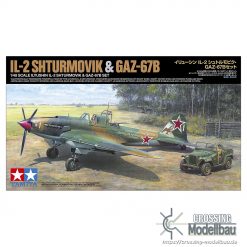 Tamiya 1:48 scale  Ilyushin IL-2 Shturmovik GAZ-67B set
