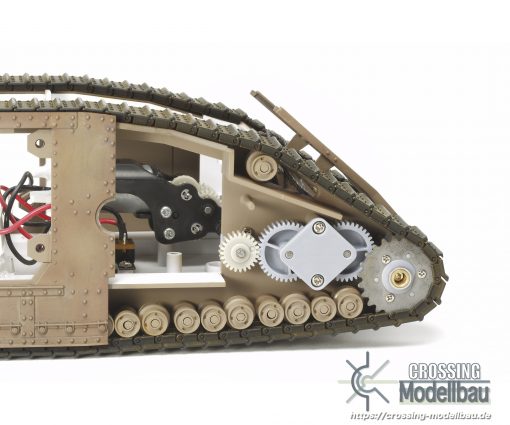 Tamiya 1:35 scale WWI British Tank Mk.IV Male (w/SINGLE MOTOR) - Image 4