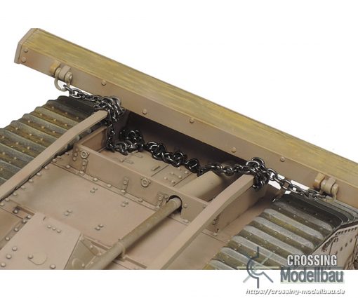 Tamiya 1:35 scale WWI British Tank Mk.IV Male (w/SINGLE MOTOR) - Image 8